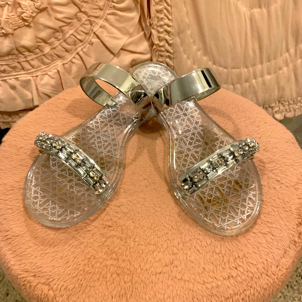 Badgley Mischka “Jewel” Jelly Slides